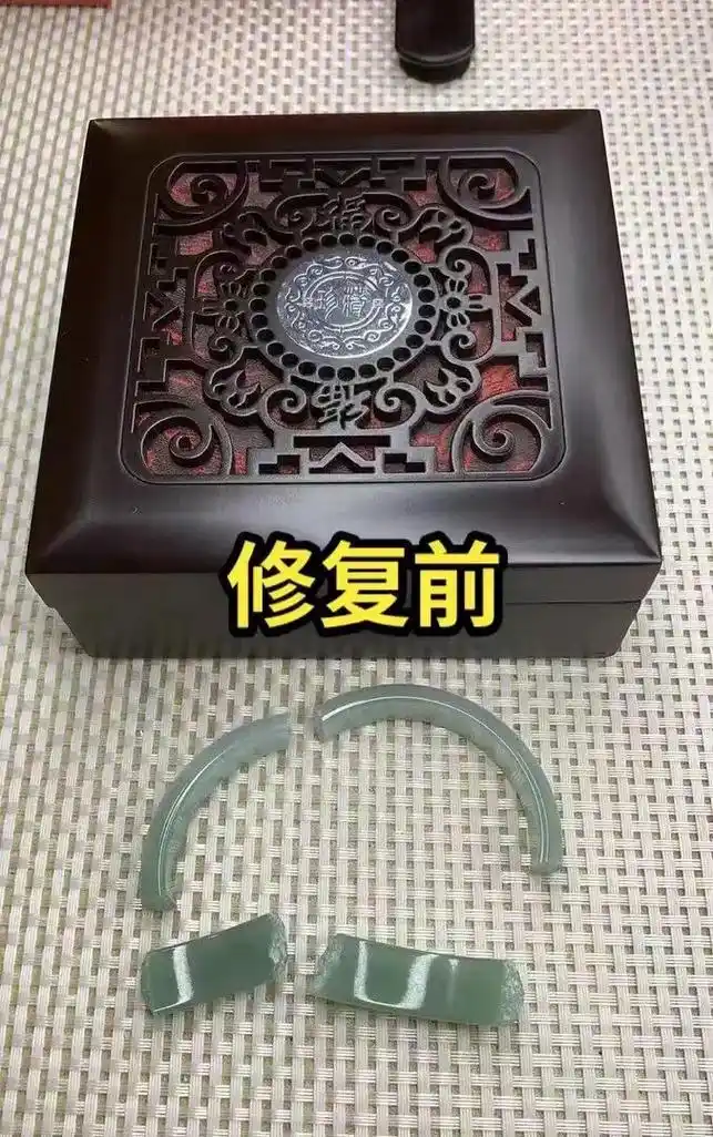 玉手镯无痕修复#纯手工打造 #支持手艺 - 抖音