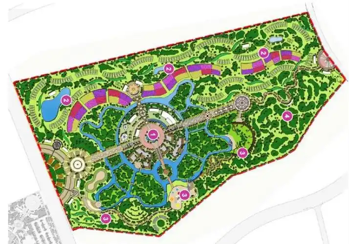 [四川]成都田园度假村景观设计方案-旅游度假村景观-筑龙园林景观论坛