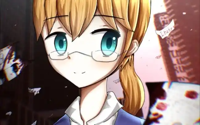 方块学园大橙子指绘手书图绘制