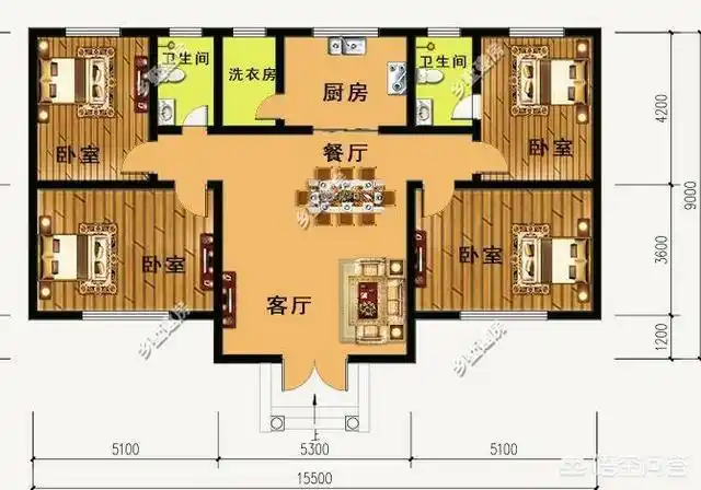16×10米的农村自建房怎么设计?