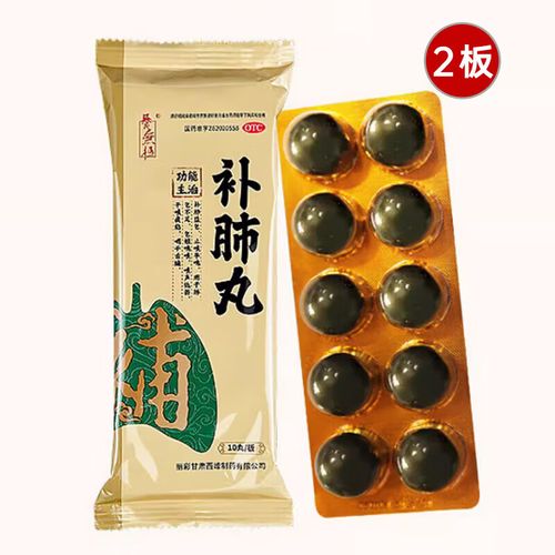 养无极 补肺丸 9g*40丸 【2袋/20丸】