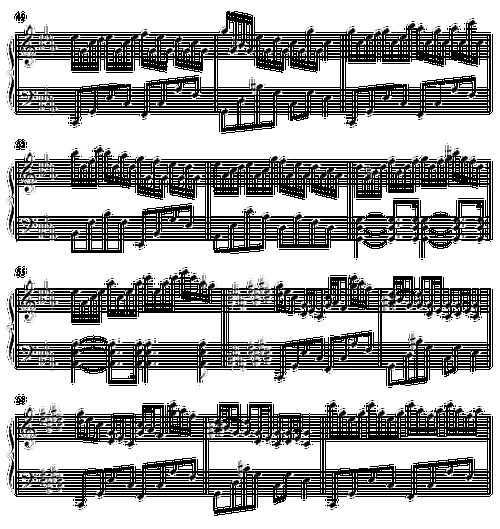 penbeat克罗地亚狂想曲谱子