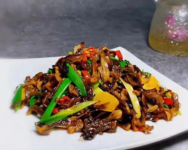 【干锅鹿茸菇～～素版】