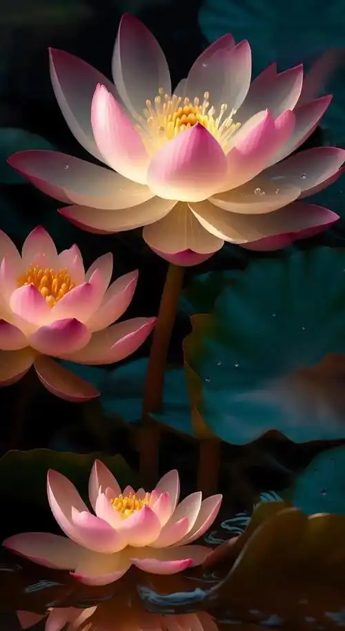 莲花高清壁纸,可以让你好运连连