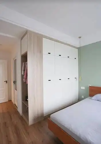 撞色衣柜,颜色撞得对,效果真的可以很美!