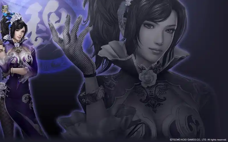 《真三国无双7》二次发育角色壁纸集锦 宁弃江山奔美人