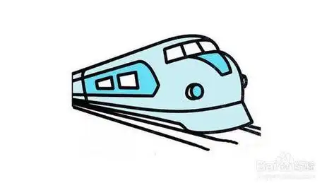 动车简笔画幼儿园