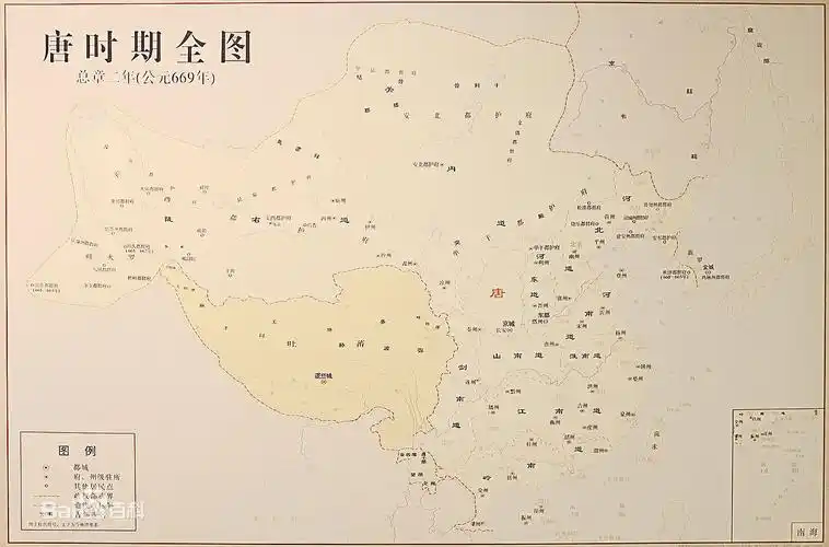 江南西道,黔中道,把山南道分为山南东道和山南西道,关内道长安附近