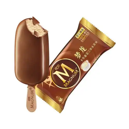 和路雪梦龙卡布基诺口味冰淇淋64g视频