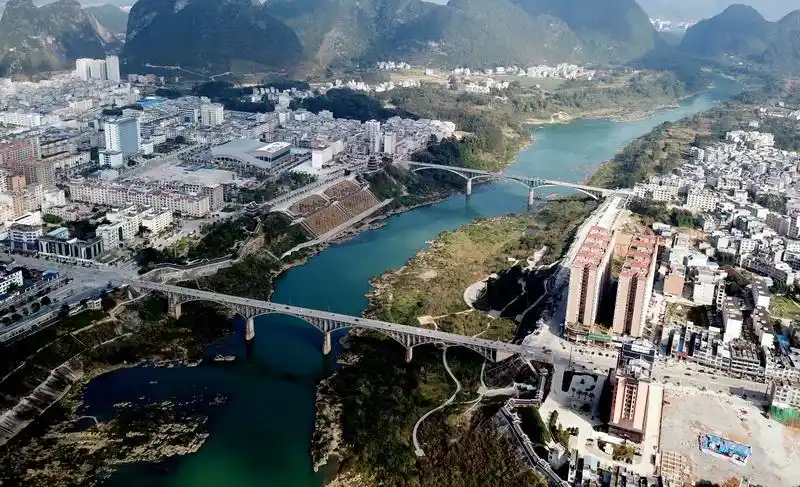 河池市大化县红水河大桥