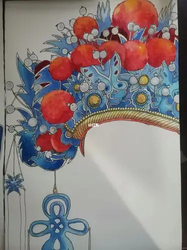 传统中国风凤冠