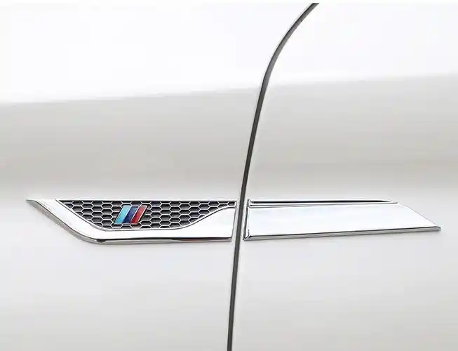 丽卡尼 宝马叶子板m标侧标1系3系4系5系7系x1x3x4x5x6车身改装饰车标