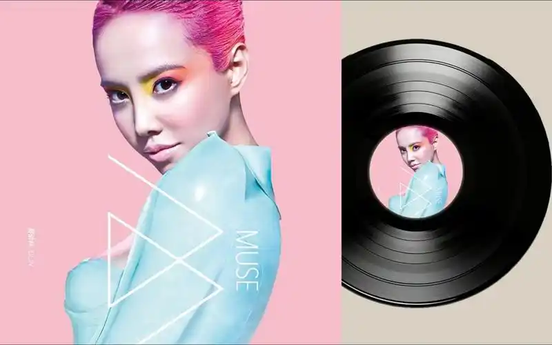 jolin 蔡依林 专辑「muse,冠军典藏版原版cd复刻,音乐给了她勇敢 艺术