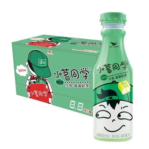 统一 小茗同学(gs)溜溜哒茶 480ml *15瓶 乳酸菌味茶饮料送货员很很很