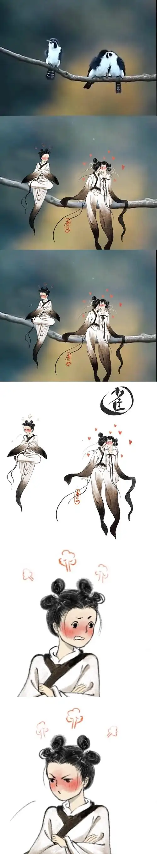 小鸟拟人第二波