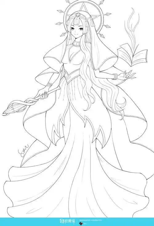 动漫人物衣服的画法学习训练 - 随弋 - 轻微课