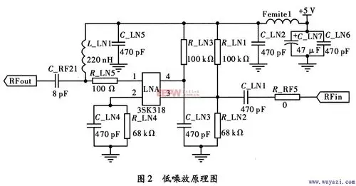 射频低噪声放大器电路