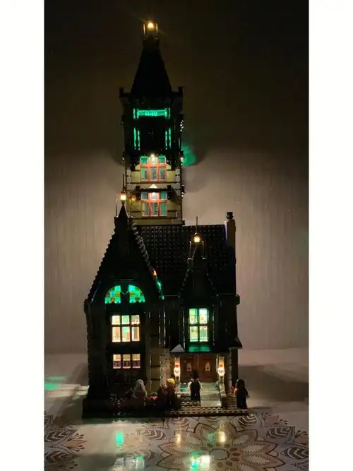 乐高10273鬼屋跳楼机