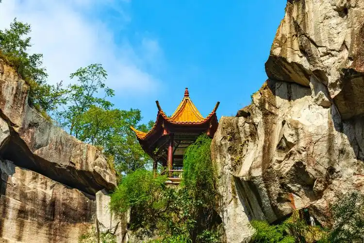台州市温岭市长屿硐天风景
