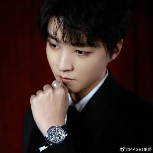 garden系列高级珠宝##王俊凯伯爵品牌代言人##王俊凯华表奖出发图