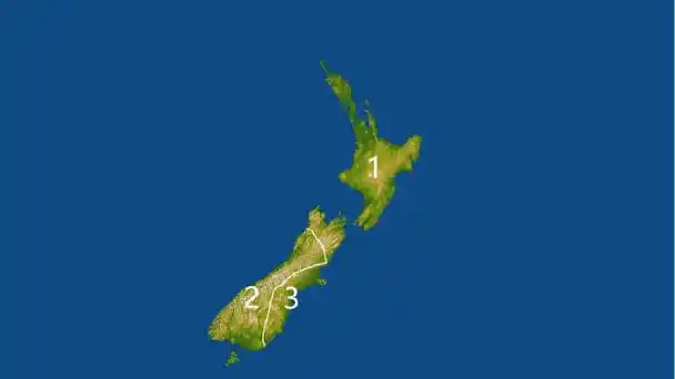 新西兰的气候类型为温带海洋性气候