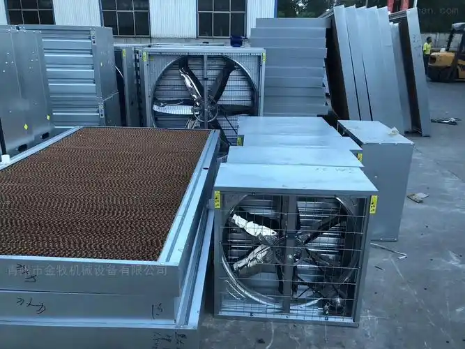 供应直销鸡舍猪舍用镀锌板风机水帘