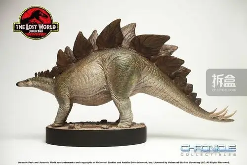 chronicle传奇纪事侏罗纪公园失落的世界剑龙stegosaurus雕像