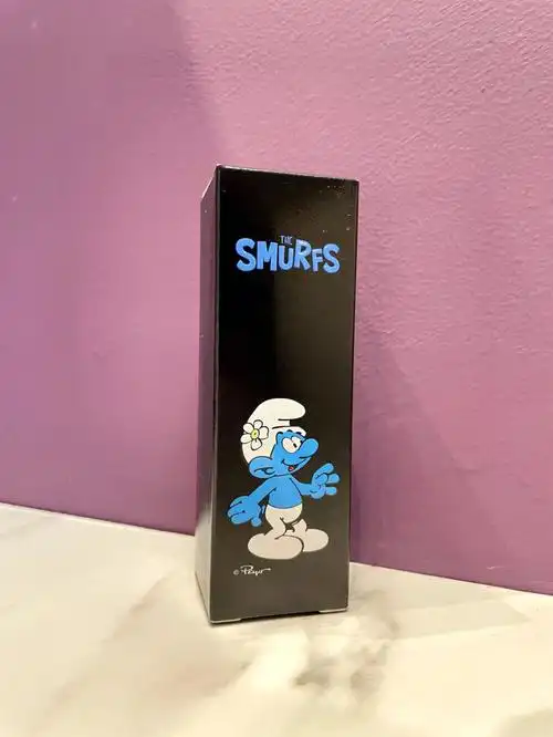 蓝精灵粉底液打造健康肤色绝绝子