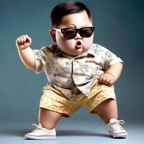 搞怪小胖子个性头像 小胖子ai头像