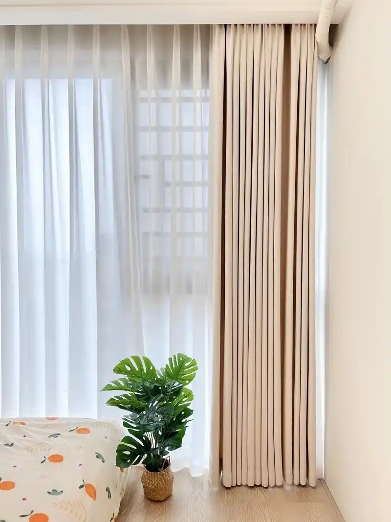 窗帘褶皱怎么选?1.8倍和2倍哪个更美观?