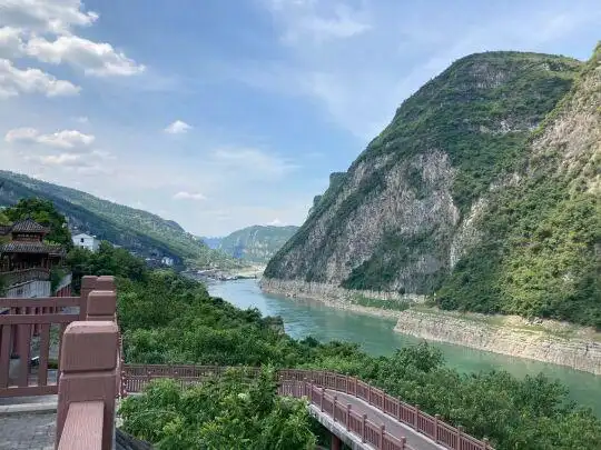 乌江赤壁观景台