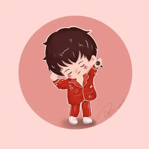 华晨宇q版手绘头像 - 原创作品 - 站酷(zcool)