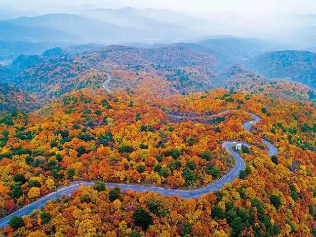 美丽山西沁源灵空山郁郁苍苍四十里