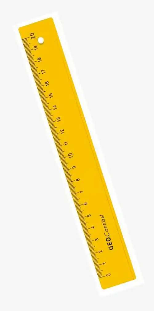 黄色尺子