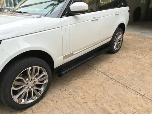 路虎揽胜电动脚踏板 揽胜隐形自动收缩侧踏板 豪车必备舒适上下车