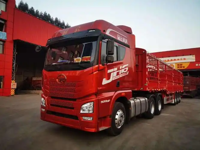 20年新款半挂车j6p20半挂自卸车厢式半挂车新报价