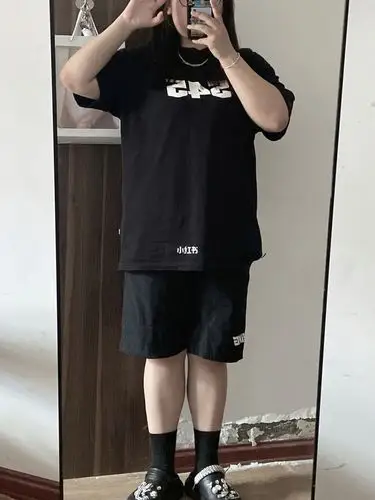 190斤大码休闲显瘦cool穿搭78