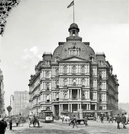 老照片100年前的美国长啥样