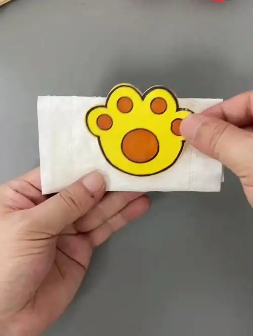 可爱的自制便携洗手片,暑假游玩很方便