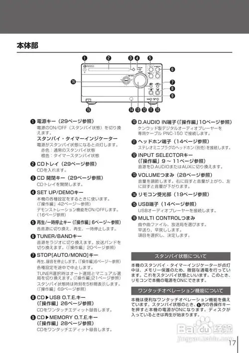 kenwood ud-a55 rd-uda55音响说明书:[1]