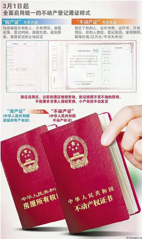不动产登记换证:新证样本昨发布