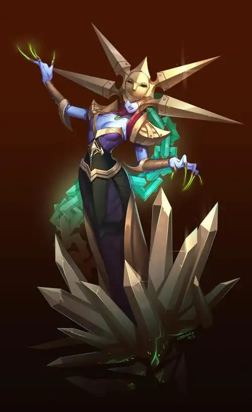 英雄联盟冰女丽桑卓冰霜女巫皮肤13