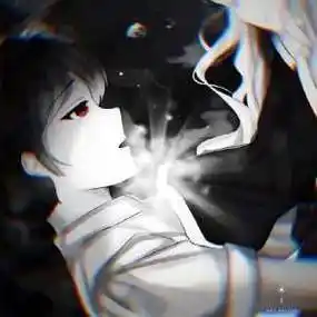 超酷黑暗情头一男一女高冷霸气个性黑白情侣头像大全