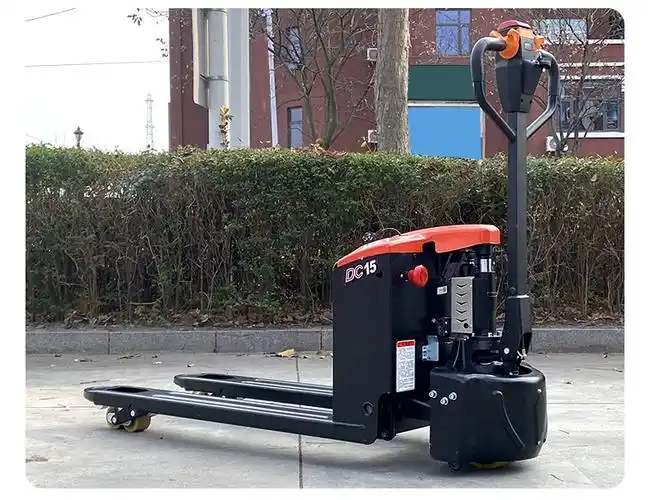 合力15吨步行式锂电电动搬运车液压叉车电瓶托盘叉车地牛铲车15吨全