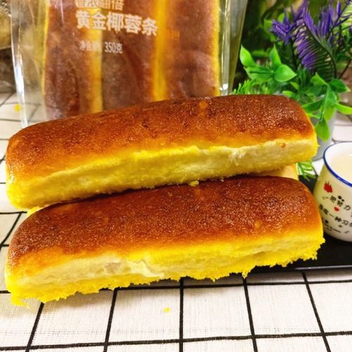 维霆黄金椰蓉条手撕软面包 网红椰蓉面包学生早餐零食下午茶 350g*2袋