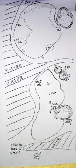 图文千岛湖高尔夫球场球十六号洞攻略