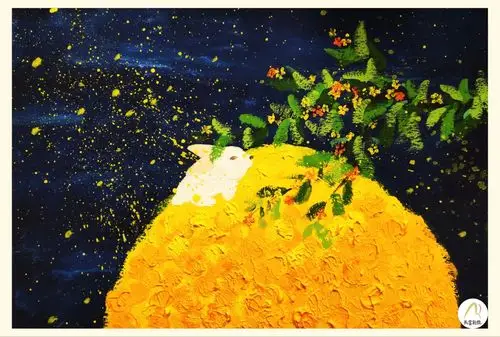 综合材料绘画创意儿童美术