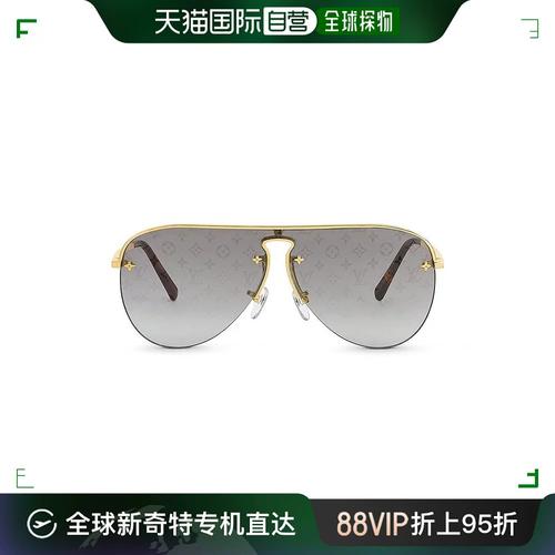 欧洲直邮louis vuitton路易威登pilot系列女士太阳镜银色z1045e