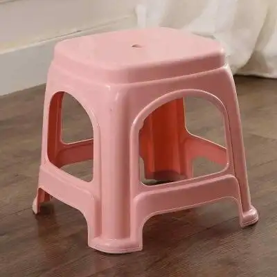 加厚塑料凳子家用成人客厅餐桌椅子高凳防滑熟胶板凳浴室茶几小凳