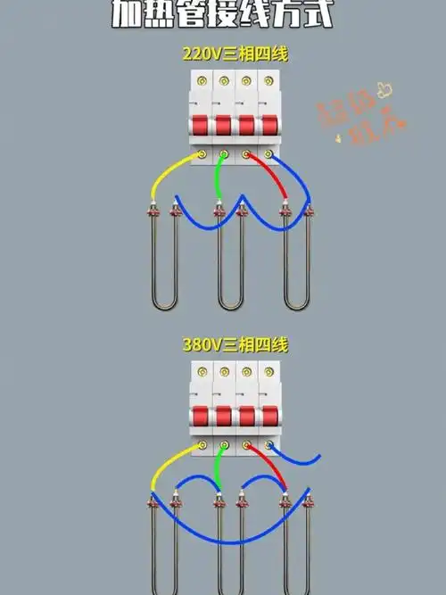 加热管接线方法